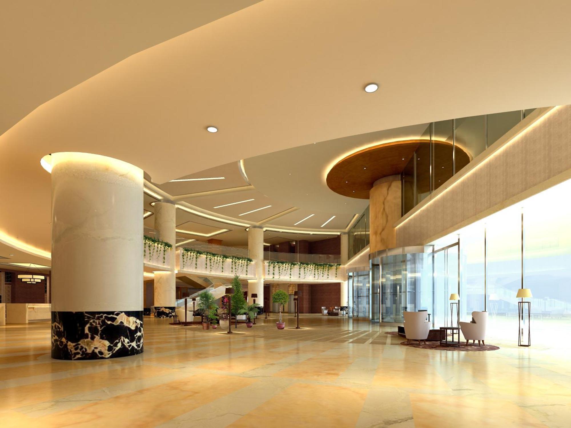 Crowne Plaza Tianjin Binhai Center By Ihg Exterior photo