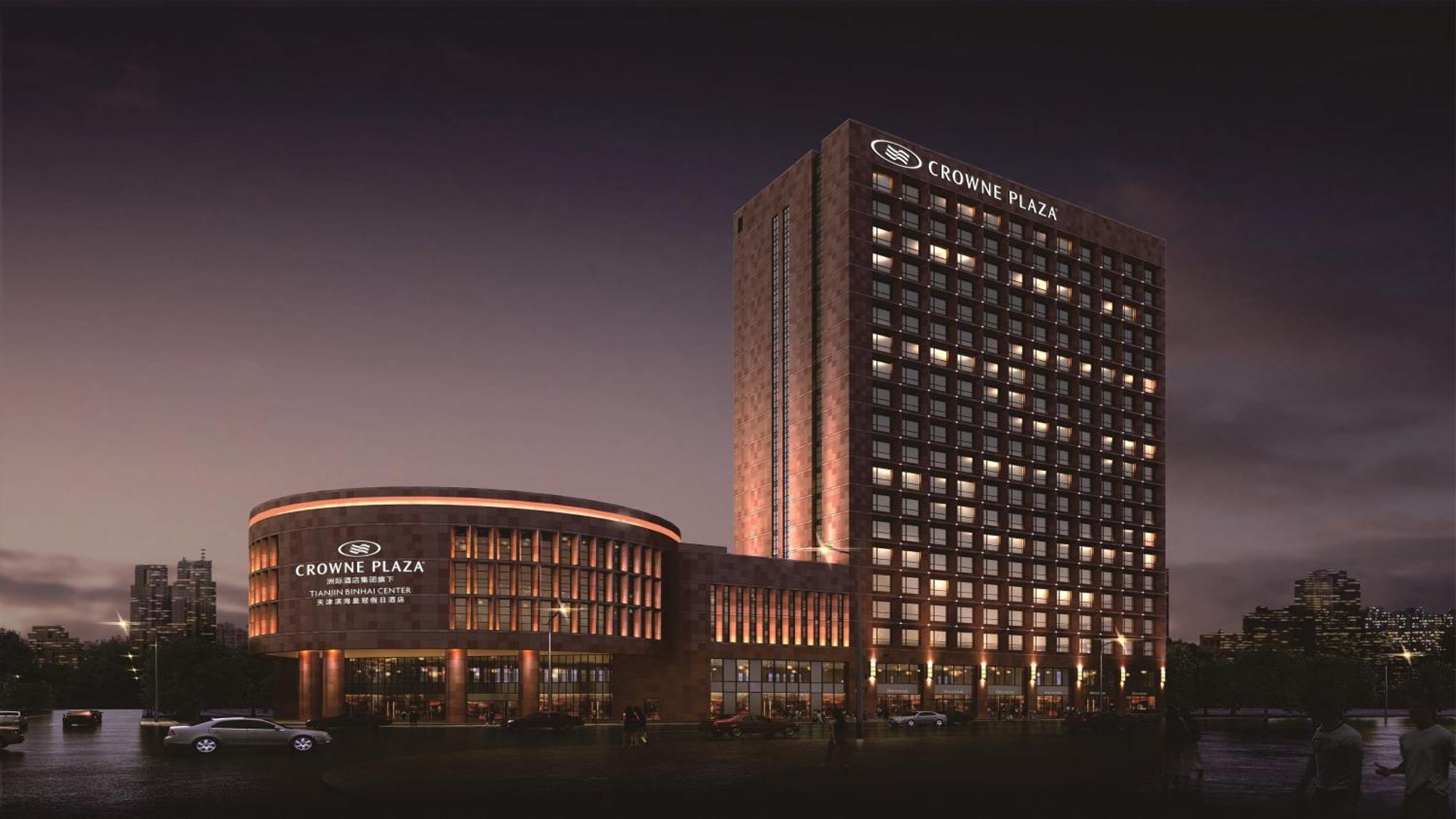 Crowne Plaza Tianjin Binhai Center By Ihg Exterior photo
