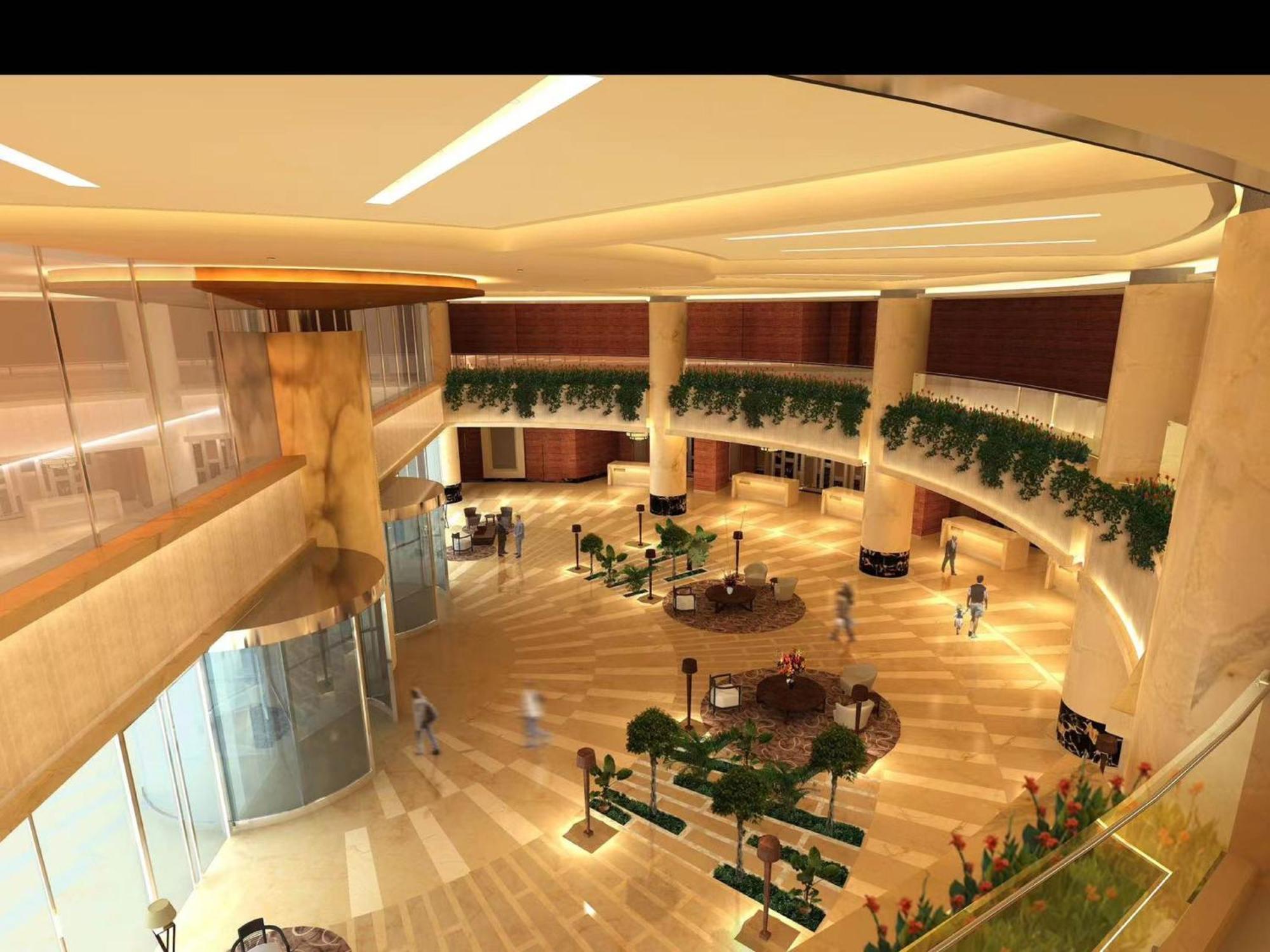 Crowne Plaza Tianjin Binhai Center By Ihg Exterior photo