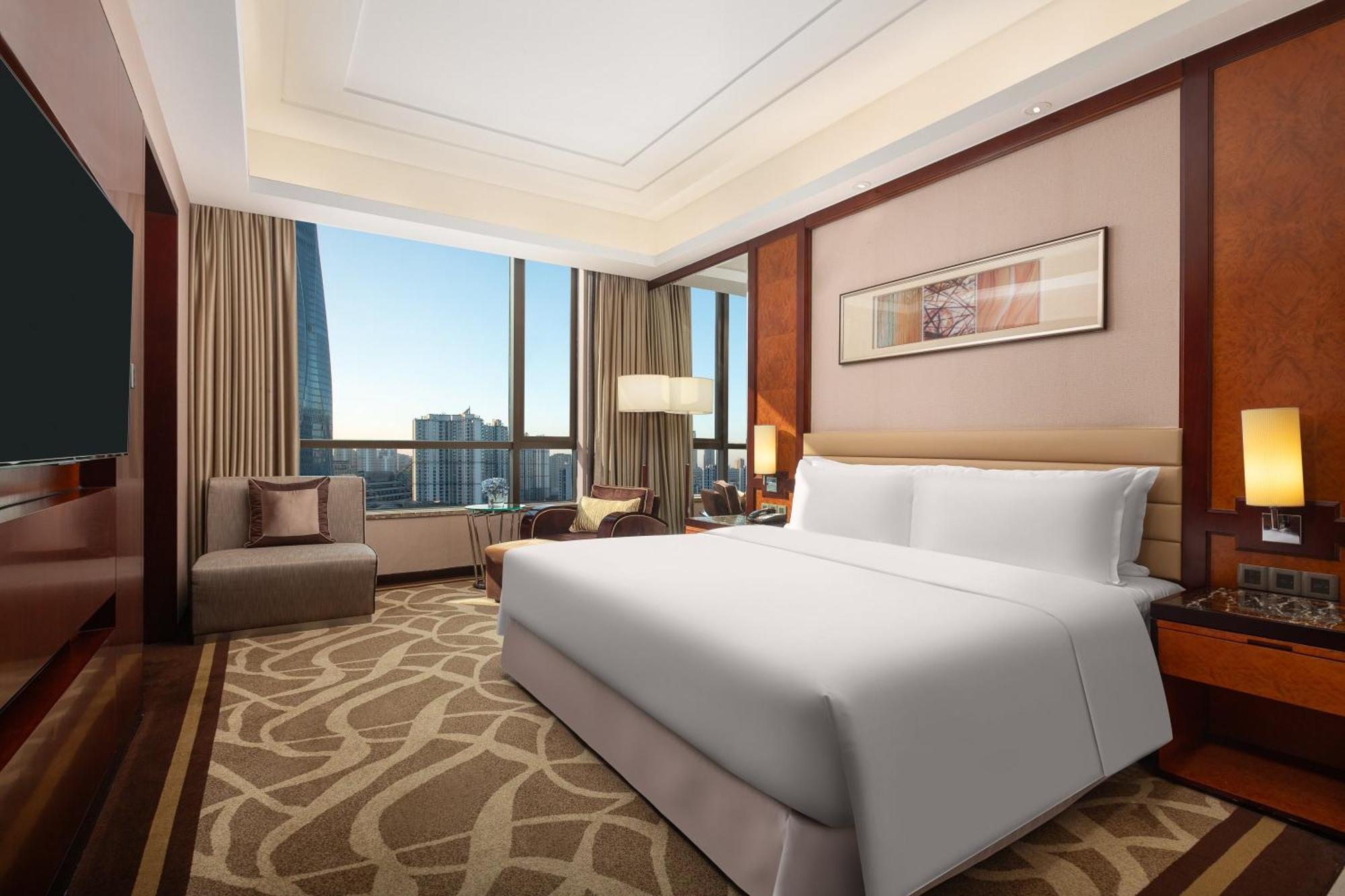 Crowne Plaza Tianjin Binhai Center By Ihg Exterior photo