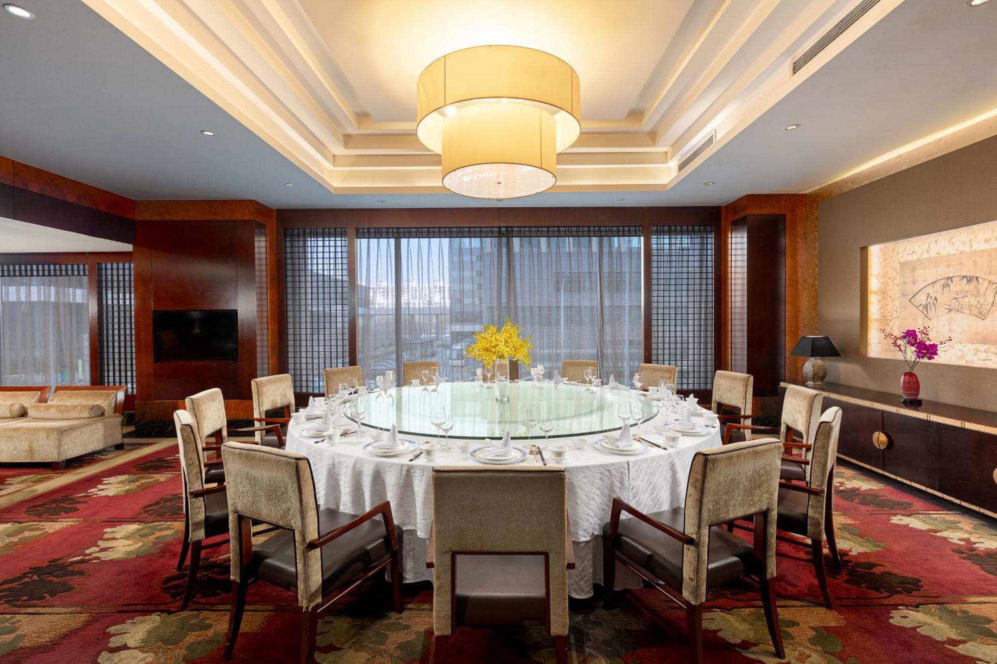 Crowne Plaza Tianjin Binhai Center By Ihg Exterior photo