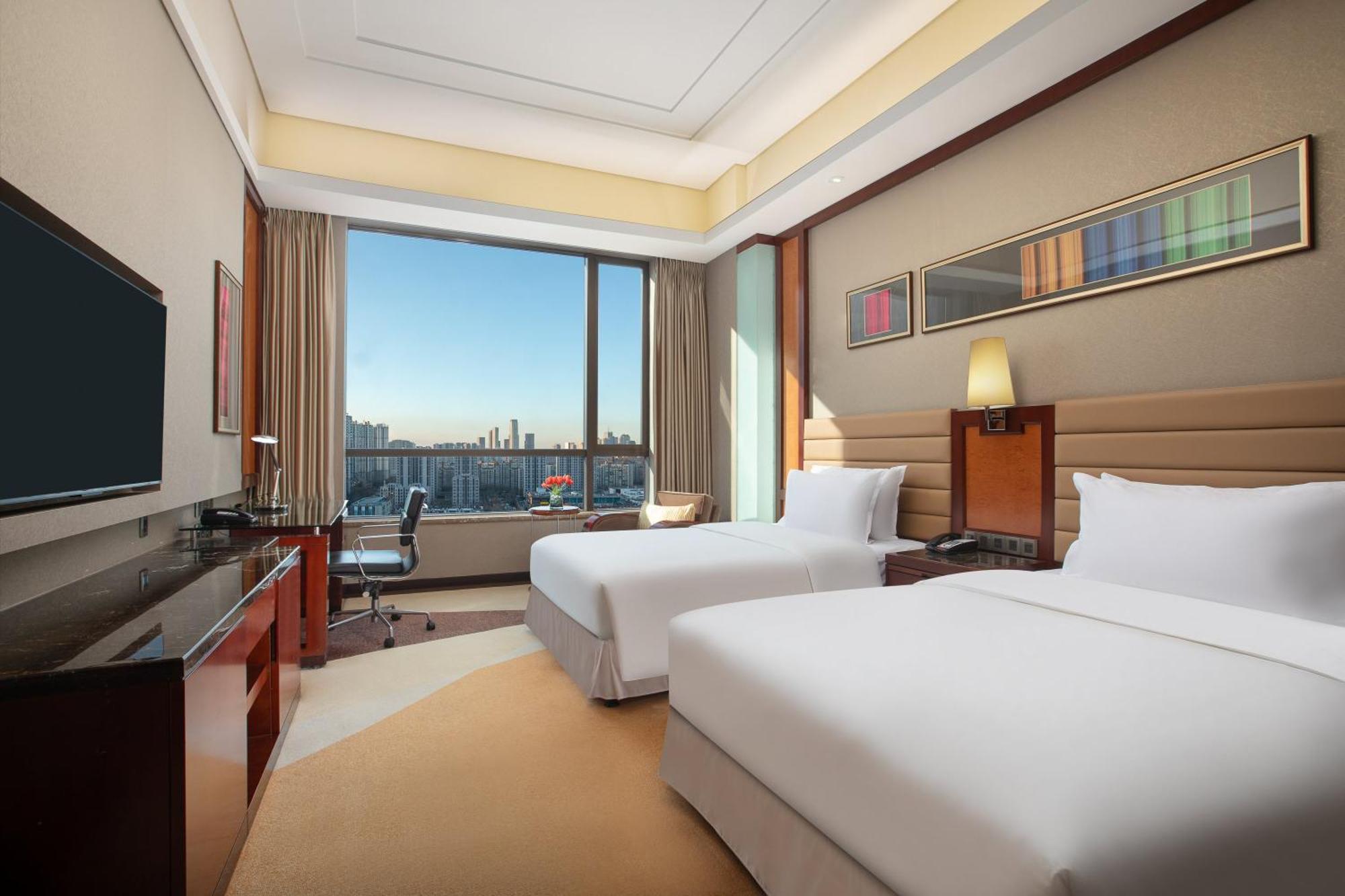 Crowne Plaza Tianjin Binhai Center By Ihg Exterior photo