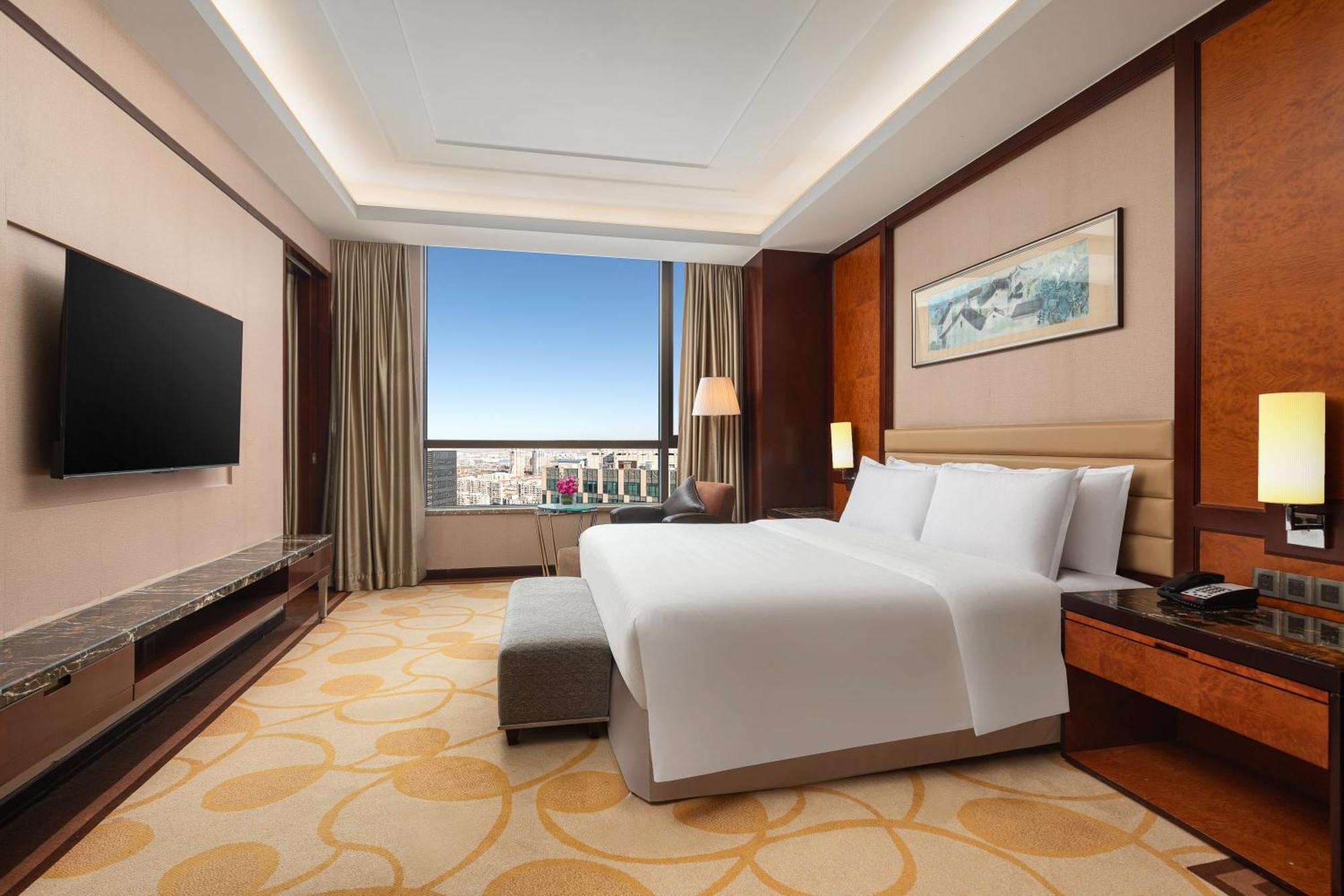 Crowne Plaza Tianjin Binhai Center By Ihg Exterior photo