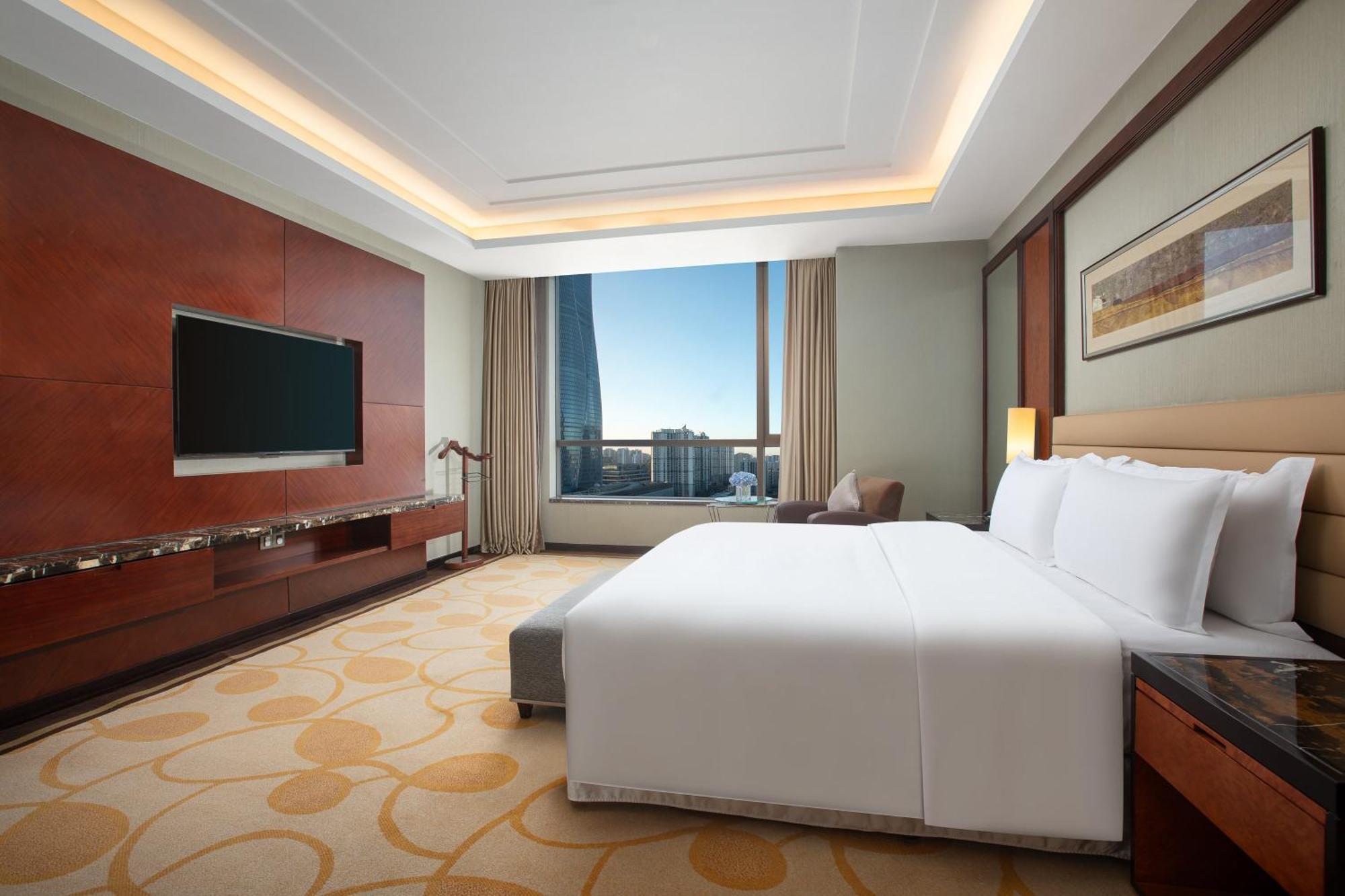 Crowne Plaza Tianjin Binhai Center By Ihg Exterior photo