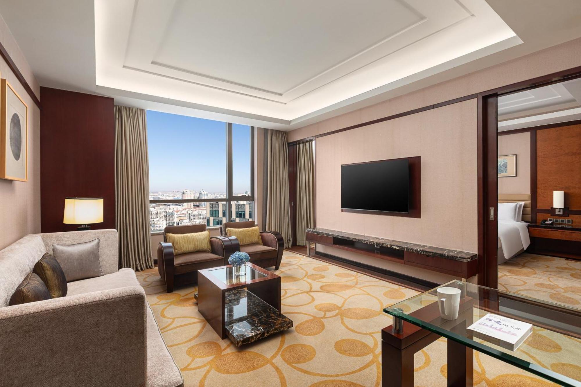 Crowne Plaza Tianjin Binhai Center By Ihg Exterior photo